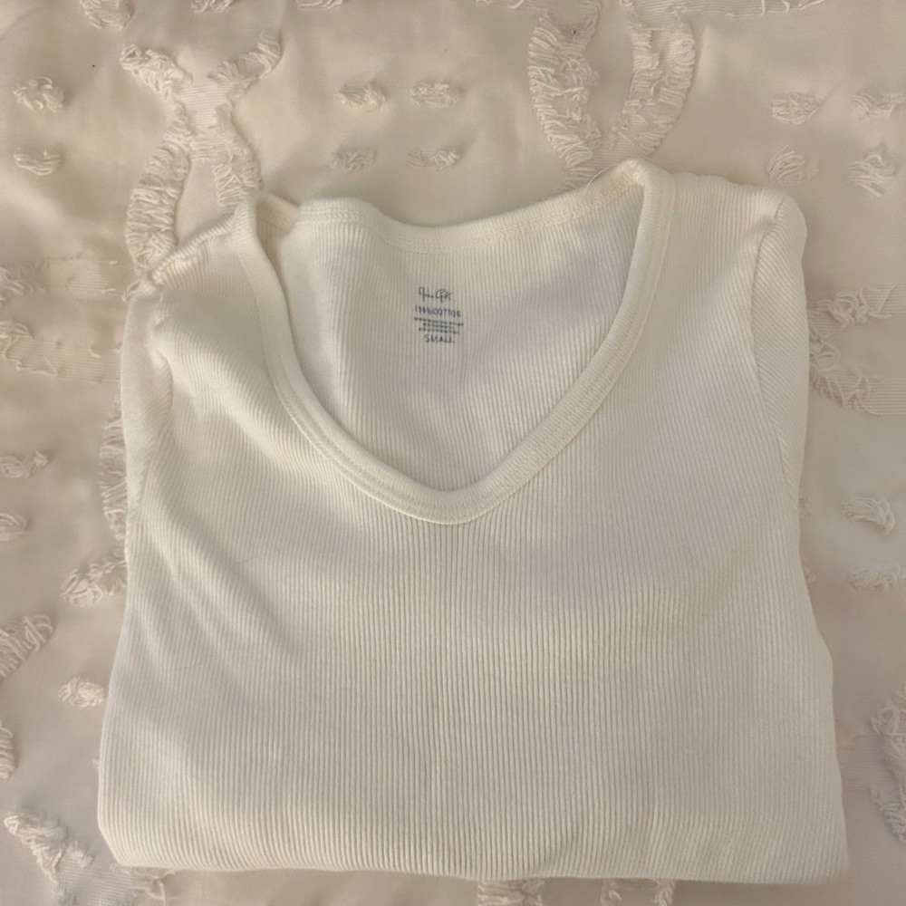 Brandy Melville White Crop Top